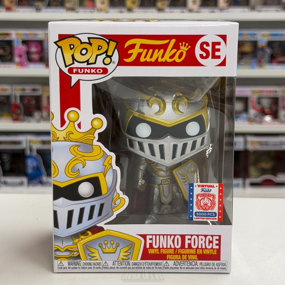 Funko Pop Funko Force FunKon Fundays Games & Box of Fun SE Knight Vinyl Figure